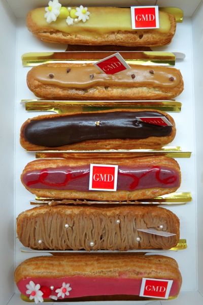 Gourmandise Patisserie Eclair Dessert, Patisserie Fine, Eclair Recipe, French Dessert, Baking And Pastry, Eclairs, Pastry Recipes, Cake Ingredients, Cafe Food