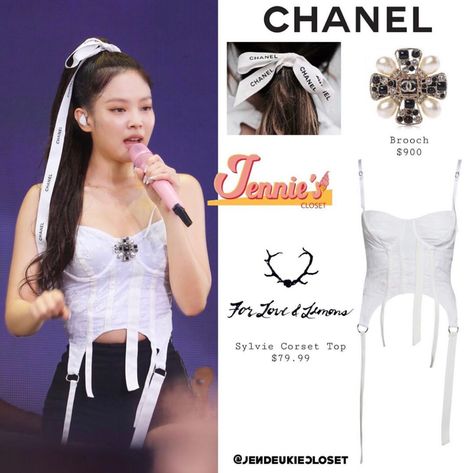 Jennie Kim Fashion Style, Jennie Kim Fashion, Jennie's Outfit, Jennie Dress, Jennie Outfits, Outfit Bts, Blackpink Closet, Channel Outfits, Kpop Dress