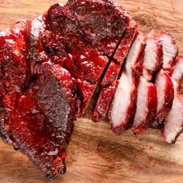 Chinese Barbecue Pork (Char Siu) Chinese Barbeque Pork, Chinese Barbecue Pork Recipe, Char Siu Pork Recipe, Barbeque Pork, Cooks Illustrated Recipes, Char Siu Pork, Chinese Bbq Pork, Chinese Foods, Chinese Pork