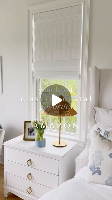 Amy Dusseault | Classic Coastal Home & Preppy Style on Instagram: "✨LIKE this post and comment SHOP to receive a link to your latest classic coastal follower favorites from Amazon:

-custom look blackout cordless fabric window shade

-the best designer look for less ceramic lamp

-my favorite light blue block print tablecloth

-the Hydrangea coffee table book

-a coastal grandmother blouse 

-slim & compact coastal chic portable device charger 

-a coastal decorative rattan hook

Comment below or DM me with any questions as always! 

You can always see my Amazon favorites on my Amazon storefront, ThePalmettoPorchatHome. (Link is in my bio) or shop my posts on my @shop.LTK page- The_Palmetto_Porch

#amazonhome #amazonfinds
 #amazonfashion #coastalhomedecor #designerlooksforless #affordabled Fabric Window Shades, Blue Block Print, Classic Coastal, Coastal Grandmother, Amazon Favorites, Coffee Table Book, Amazon Storefront, Coastal Home, Coastal Chic