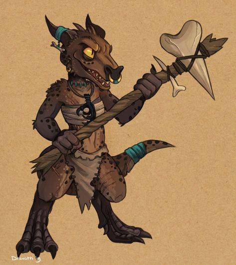 Kobold Barbarian, Dnd Kobold, Dnd Characters, Cool Art, Humanoid Sketch, Zelda Characters, Fictional Characters, Pins, Art