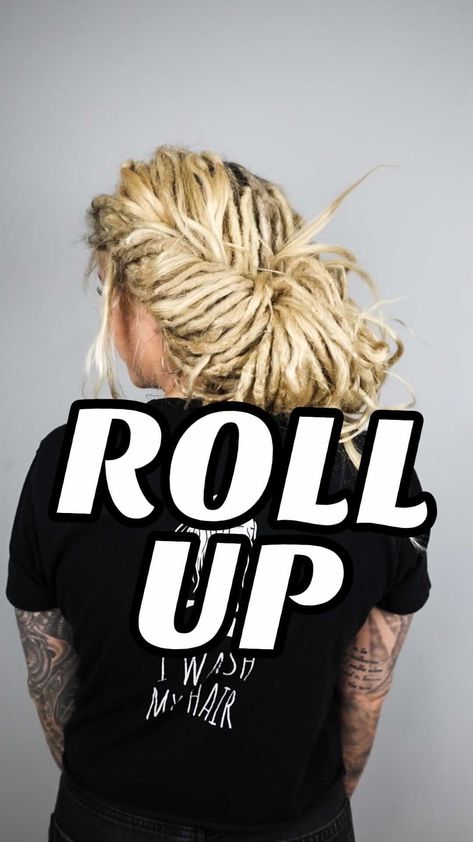 Styling Dreads Dreadlock Hairstyles, Updos For Dreadlocks, Dread Bun Styles Women, Fancy Dreadlocks Hairstyles, Dread Updos For Women, Half Dread Hairstyles, Ways To Style Dreads, Female Dreadlocks Styles Long, Dreadlocks With Undercut