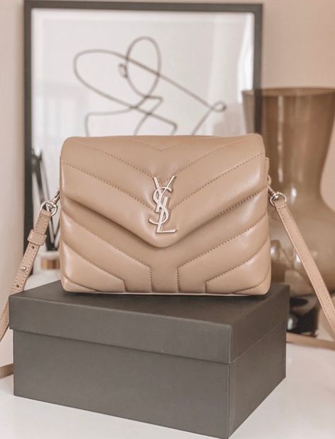 Saint Laurent Toy Loulou Handbag - First Impressions Yls Bag Saint Laurent Handbags, Ysl Loulou Bag Toy, Ysl Loulou Toy Bag Outfit, Toy Loulou Ysl Bag, Ysl Toy Loulou Bag Outfit, Loulou Ysl Bag, Ysl Loulou Toy, Saint Laurent Loulou Bag, Ysl Toy Loulou