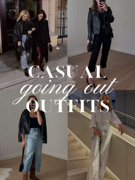 Hottest Fall Fashion Trends Everyone Will Be Wearing in 2024 Bar Night Outfit, Casual Dinner Outfit Spring, Dinner With Friends Outfit, Dinner Outfit Spring, Casual Bar Outfits, Night Dinner Outfit, Outfits For Dinner, Go Out Outfit Night, Drinks Outfits