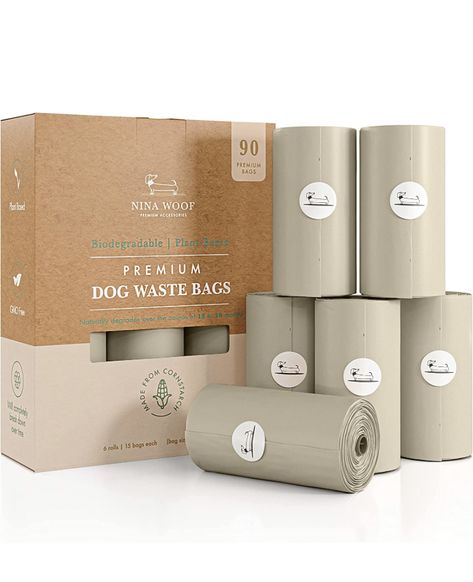 Dog Supplies Aesthetic, Aesthetic Dog Accessories, Aesthetic Dog Supplies, Polo Store, Pet Aesthetic, Puppy Items, Dog Brand, Dog Poo Bags, Pet Waste Bags