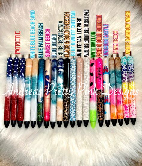 Papermate Gel Pens, Custom Ink Pens, Papermate Inkjoy Gel Pens, Epoxy Pens, Paper Mate Pens, Resin Pens, Custom Pen, Fancy Pens, Pen Craft