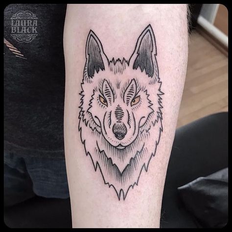 Star Wars Rebels Loth Wolf Tattoo, Loth Wolf Tattoo, Loth Wolf, Howl's Moving Castle Tattoo, Castle Tattoo, Bookish Tattoos, Star Wars Painting, Arm Tats, Wolf Stuff