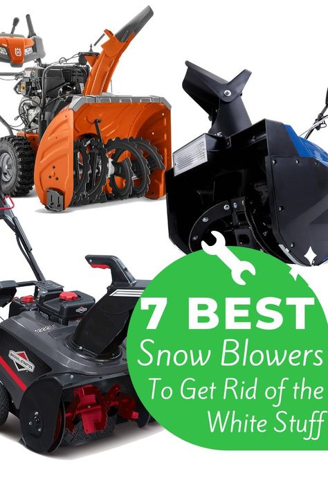 Snow blowers come in 3 varieties: single-stage, two-stage and three-stage. So, what’s the difference? We explain everything in our informative guide. We also give you our top 7 picks to help you make the best decision. Electric Snow Blower, Drip Irrigation Kit, Snow Blowers, Snow Removal, Snow Blower, Water Hose, White Stuff, Water Garden, Driveway