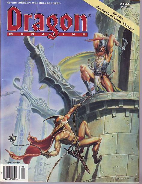 Love this cover. Quag Keep: February 2011 Dragon Magazine, Deck Of Many Things, Pen And Paper Games, Classic Rpg, Advanced Dungeons And Dragons, Dungeons And Dragons Art, Scifi Fantasy Art, High Fantasy, Fantasy Rpg