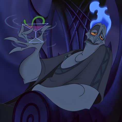 From animated Disney film, “Hercules” (1997). Hercules Disney Aesthetic, Hercules Disney Hades, Hades Hercules Disney, Hades From Hercules, Disney Hades, Hades Hercules, Hercules Movie, Hercules 1997, Hercules Disney