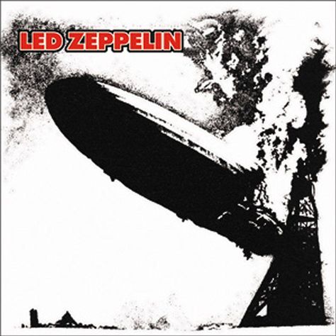 Led Zeppelin, Led Zeppelin, 1969 Led Zeppelin Album Covers, Led Zeppelin Albums, Led Zeppelin I, Zeppelin Art, Classic Rock Albums, Rock Album Covers, Classic Album Covers, Iconic Album Covers, Great Albums