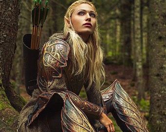 Weiblicher Elf, Elf Warrior, Elf Cosplay, Elves Fantasy, Female Elf, Cosplay Armor, Fantasy Costumes, Fantasy Armor, Warrior Princess