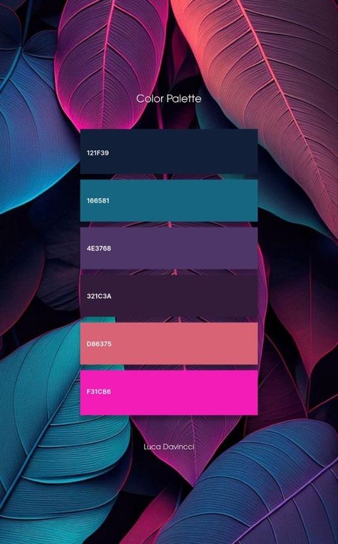 Anagolous Color Scheme, Pink Purple Black Color Palette, Disco Ball Color Palette, Magenta Complimentary Colors, Color Palette Schemes, Jewel Colour Palette, Bright Moody Color Palette, Color Palette Mystical, Lux Color Palette