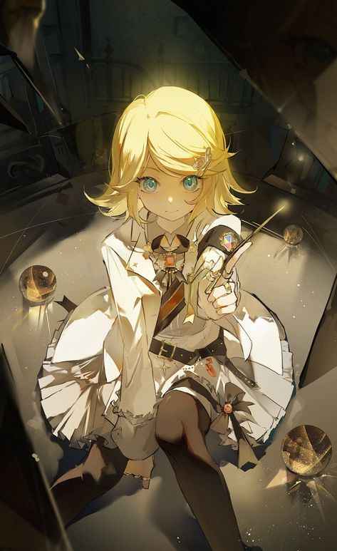 Rin Vocaloid, Kagamine Rin And Len, Character Icons, Art Help, Vocaloid Characters, Kagamine Rin, 캐릭터 드로잉, Wow Art, Ethereal Art