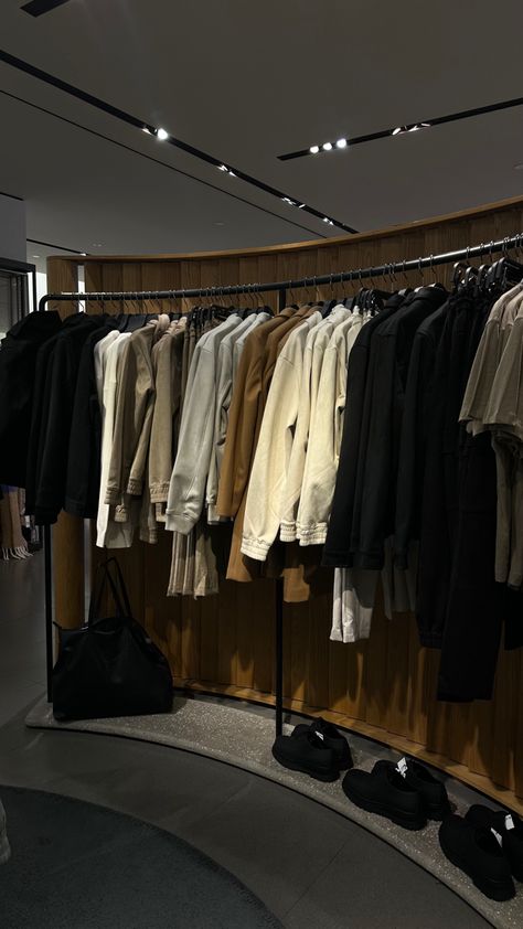 Black Aesthetic Shot witha clothes rack Black Clothing Rack Aesthetic, Clothing Rack Aesthetic Store, Clothes Rack Aesthetic, Clothing Rack Aesthetic, Basic Design Principles, Mens Aesthetic, Money Clothes, True Autumn, Clothing Board