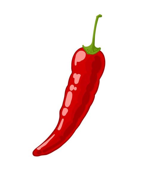 Ripe red hot chili pepper, hand drawn vector illustration isolated on white background. Healthy vegetables icons. Clipart. Chili Pepper Illustration, Chili Pepper Drawing, Chili Clip Art, Pepper Drawing, Red Snacks, Scrap Journal, Hand Drawn Vector Illustrations, Chilli Pepper, Vector Sketch