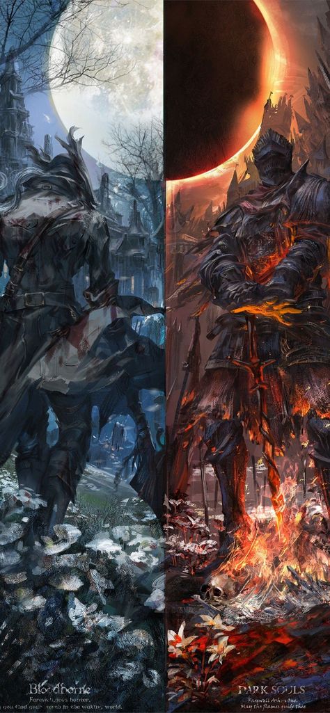 Dark Souls 3 Artwork, Soulsborne Wallpaper, Dark Souls Characters, Bunny Island, Sif Dark Souls, Dark Souls Wallpaper, Dark Souls Artwork, Creature Fantasy, Bloodborne Art