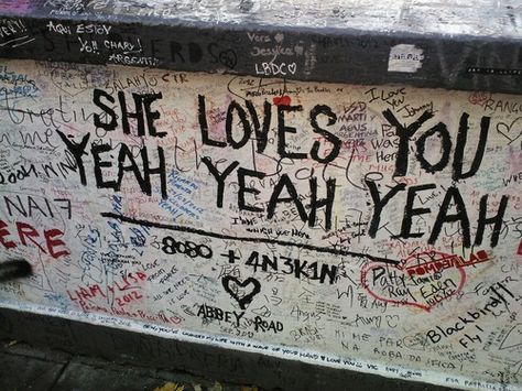 She Loves You, This Is Your Life, Yeah Yeah, Across The Universe, The Fab Four, I'm With The Band, Abbey Road, Ringo Starr, George Harrison