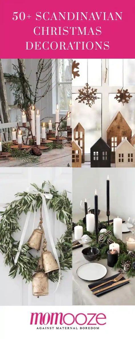 scandinavian christmas decorations momooze Nordic Christmas Decorations, Scandinavian Christmas Trees, Xmas Centerpieces, Hygge Christmas, Scandinavian Christmas Decorations, Alternative Christmas Tree, Scandi Christmas, Navidad Diy, Simple Christmas Tree