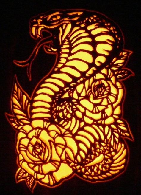 Pattern by wildchilddesign.com Pumpkin Carving Halloween, Amazing Pumpkin Carving, Carved Pumpkins, Pumpkin Carvings, Foam Pumpkins, Carving Board, Halloween Pumpkins Carvings, Pumpkin Faces, A Pumpkin