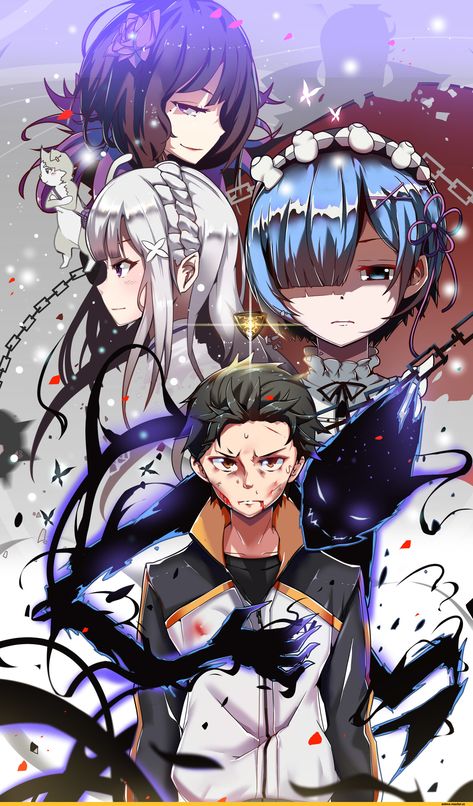 Zero Costume, Re Zero Wallpaper, Natsuki Subaru, Re:zero Kara Hajimeru Isekai Seikatsu, Fan Art Anime, Graphisches Design, Costume Anime, Poster Anime, Re Zero