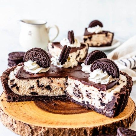 Cookies And Cream Pie, Sugar Cream Pie Recipe, Oreo Pie, Cookies And Cream Cake, Boston Cream Pie, Cream Pie Recipes, Coconut Cream Pie, Banana Cream Pie, Oreo Cheesecake