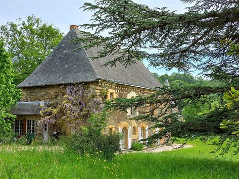 Country Estate for sale in Lower-Normandy, Calvados (14), Le Hom | French-Property.com Normandy House, Medieval Tower, Houses In France, Building Renovation, Property Rights, Long Term Rental, French Property, Property Marketing, Country Estate