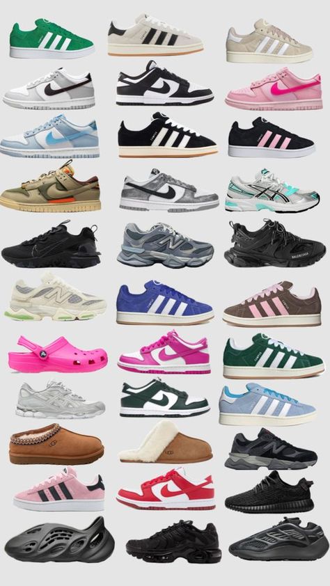 Pretty Sneakers, Shoes Wallpaper, Back To School Shoes, Outfit Zara, Pretty Shoes Sneakers, Shoes Heels Classy, All Nike Shoes, Shoes Ideas, Shoe Wishlist