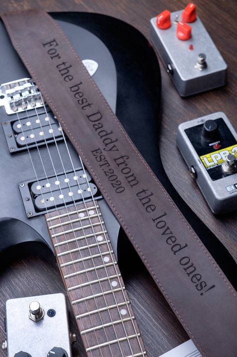 Electric Guitar Strap, Bass Guitar Straps, Happy Birthday John, Mens Dopp Kit, Acoustic Guitar Strap, Gift For Musician, Leather Guitar Strap, Leather Dopp Kit, Guitar Photos