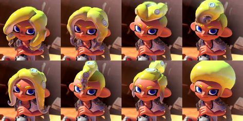 Splatoon Hair, Splatoon Figures, Artist Reference, Nintendo Splatoon, Splatoon 2 Art, Splatoon Comics, Splatoon 3, What To Draw, Anatomy Drawing