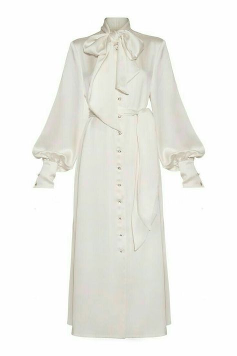 Ivory Midi Dress, Beautiful Midi Dresses, Ivory Dress, Lovely Clothes, Casual Style Outfits, Looks Style, Fancy Dresses, Modest Outfits, Modest Fashion