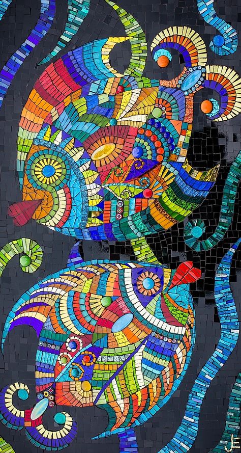 Pool Paint, Mosaic Garden Art, Mosaic Animals, Mosaic Art Projects, Mosaic Tile Art, Glass Mosaic Art, Mosaic Artwork, Mosaic Garden, Garden Art Crafts