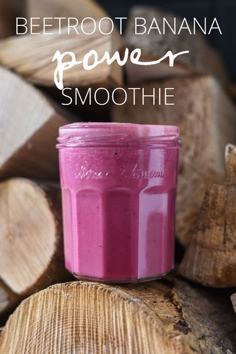 Thankfifi--Beetroot-banana-power-smoothie-1 Beetroot Smoothie Recipes, Beet Root Smoothie Recipes, Beetroot Drinks Juice Recipes, Beet Root Powder Smoothie, Smoothie Beetroot, Beetroot And Pineapple Juice, Beetroot Smoothie, Smoothie Benefits, Bullet Recipes