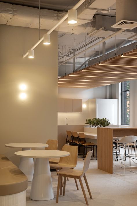 Nordic Office Design, Nordic Office, Prospect House, Work Cafe, Office Pantry, Arch Interior, Stylish Office, Workplace Design, Furniture Layout