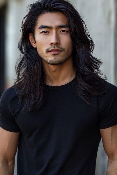 Japanese Men Hairstyle, Bible People, Long Hairstyles For Men, 1940s Hairstyles, Men's Long Hairstyles, Japanese Hairstyle, Hairstyles For Men, Mullet Hairstyle, Short Hair Styles Easy