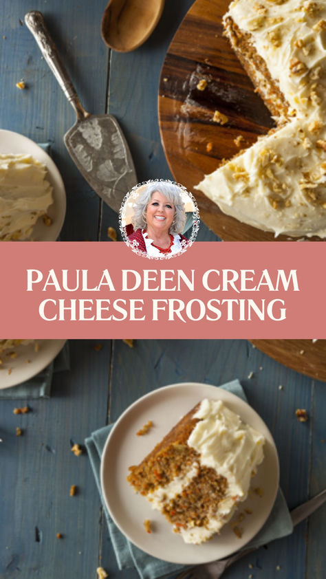 Paula Deen Cream Cheese Frosting Paula Deen Cream Cheese Frosting, Confectioners Sugar Icing, Cream Cheese Frosting Easy, Paula Deen Recipes, White Cake Recipe, Cream Cheese Frosting Recipe, Delicious Cream, Recipes Yummy, Aip Paleo