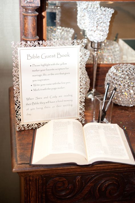 Twinkle Wedding, Bible Highlights, Wedding Bible Verses, Chocolate Wedding Cakes, Wedding Guest Book Ideas, Chiffon Wedding Dresses, Frame Photography, Guest Book Ideas, Wedding Bible