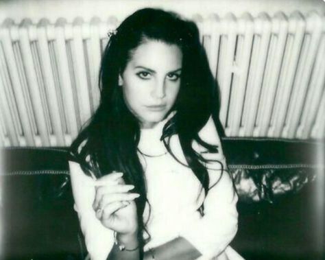 Lana Del Rey, A Woman, Black And White, Hair, White, Black