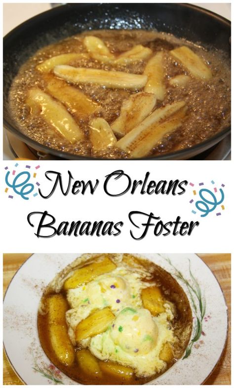 Celebrate Fat Tuesday with New Orleans Bananas Foster Banana Foster Recipe, New Orleans Recipes, Southern Desserts, Low Carb Cheesecake, Easy Meal Ideas, Louisiana Recipes, Bananas Foster, Valentine Desserts, Creole Recipes