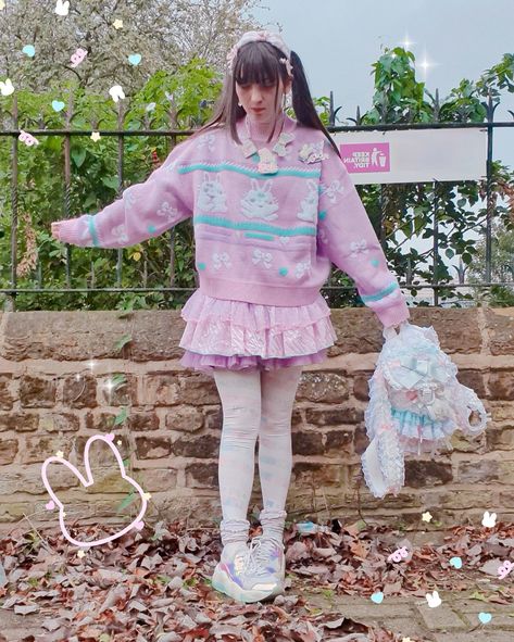 Party Kei Fashion, Fairy Kei Outfit, Yume Kawaii Fashion, Serba Pink, Fairy Kei Aesthetic, Fashion Subcultures, Pop Kei, Kawaii Kei, Fairy Kei Fashion