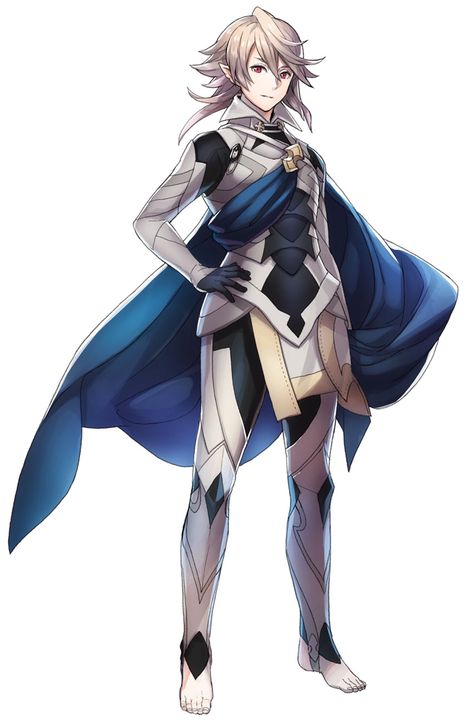 Corrin from Fire Emblem Heroes Fire Emblem Warriors, Fire Emblem Games, Fire Emblem Characters, Fire Emblem Fates, Fire Emblem Heroes, Hero Arts, Fantasy Clothing, Fire Emblem, Main Characters