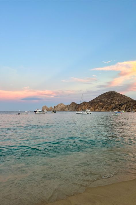 Mexico, Cabo, Cabo San Lucas, summer, sunset, travel, ocean, beach, paradise, aesthetic, swim, boat, sunrise💖💖 Cabo Spring Break Aesthetic, Cabo Mexico Aesthetic, Cabo San Lucas Aesthetic, Cabo Aesthetic, Cabo Spring Break, Paradise Aesthetic, Cabo Trip, Cabo Wabo, Cabo Mexico