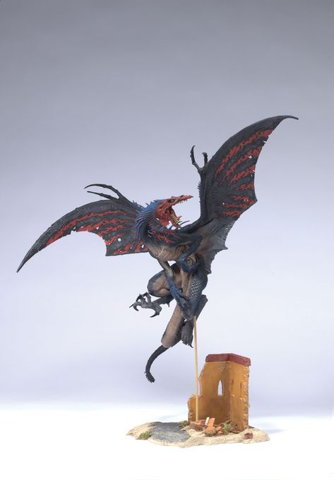 Dragon Kingdom, Dnd Minis, Dragon Series, Figure Display, Action Figure Display, Wood Elf, Dragon Decor, Dragon Toys, Mcfarlane Toys