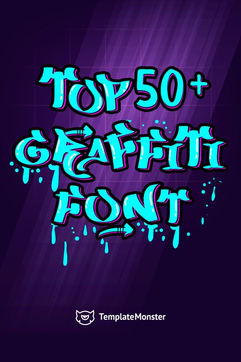 Graffiti fonts. In ancient times, graffiti was a unique artistic sign-painting handwritten on walls. Its powerful and brave source of expression couldn’t go unnoticed. Over recent decades, graffiti has become something more than just a wall handwriting. Graffiti has been successfully revealed in printed sources. Graffiti Lettering Alphabet Fonts Free Printable, Graffiti Font Alphabet Street Art, Cool Fonts Alphabet Graffiti, Handwriting Graffiti, Full Alphabet Fonts, Pop Art Font, Posters Album Covers, Free Graffiti Fonts, Cool Fonts Alphabet