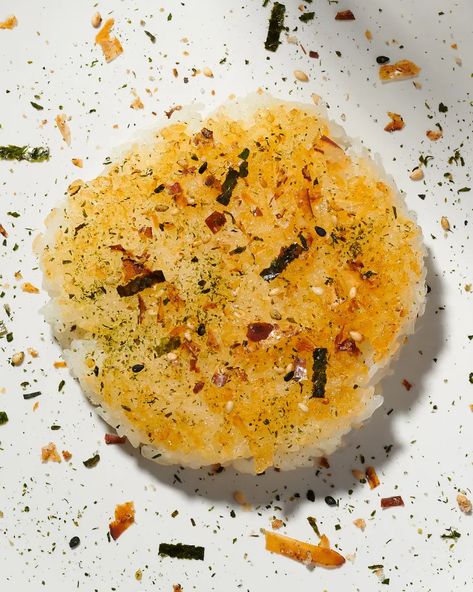 Grilled Rice Cakes with Furikake Recipe | Kitchn Are Rice Cakes Healthy, Rice Cakes Healthy, Grilled Rice, Vegetarian Sushi, Rice Cake Recipes, Leftover Rice, Rice Ingredients, Recipes Appetizers And Snacks, Fast Easy Meals