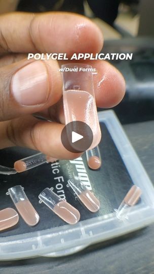 Polygel Tips And Tricks, Short Polygel Nail Ideas, Polygel Nails Ideas, Polygel Tutorial, Polygel Nails Tutorial, Nails Polygel, Polygel Nails, Gel Extensions, Nail Growth