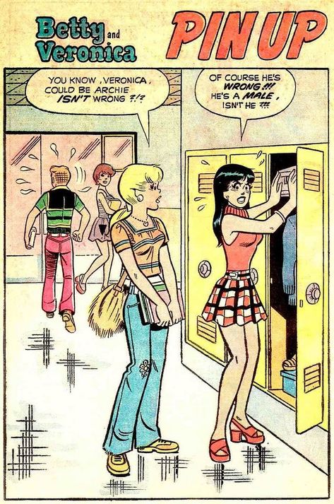 Betty Veronica, Betty And Veronica, Archie Comics, Comic Strip, Comics