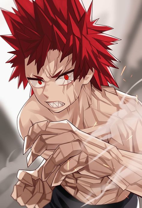 By DonnaOneOneOne [Twitter] #anime #bokunoheroacademia #eljirokirishima Kirishima My Hero Academia, Mystic Messenger 707, Mha Cosplay, The Last Avatar, Kirishima Eijirou, Hottest Anime Characters, Anime Crossover, My Hero Academia Episodes