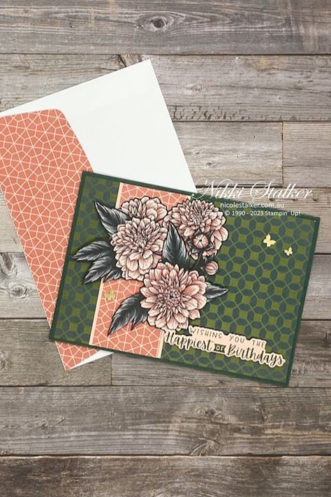 Stampin Up Favored Flowers Cards, Favored Flowers Stampin Up Cards, Stampin Up Favored Flowers Dsp, Favored Flowers Dsp Stampin Up Cards, Stampin Up Favored Flowers, Crafts For Children, Dsp Cards, Diy Bouquets, Fancy Flowers