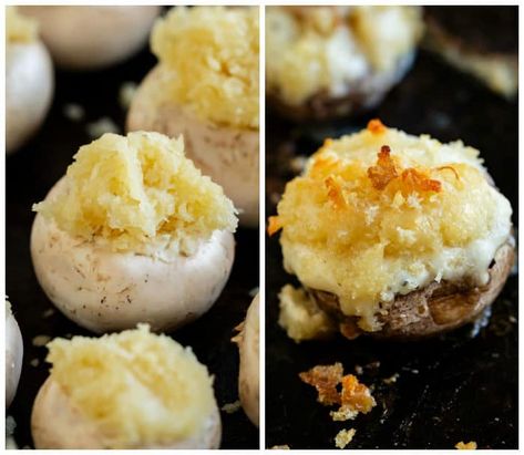 White Cheddar Stuffed Mushrooms, Longhorn Restaurant, White Cheddar Sauce, Stuff Mushrooms, Mushroom Appetizer Recipes, Cheddar Sauce, Easy Make Ahead Appetizers, Cozy Cook, Make Ahead Appetizers